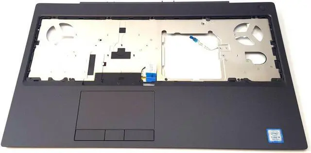 Alt view image 12 of 14 - New Dell OEM Precision 7540 Touchpad Palmrest Assembly  Smart Card Reader RGCRD