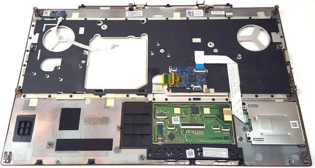 Alt view image 13 of 14 - New Dell OEM Precision 7540 Touchpad Palmrest Assembly  Smart Card Reader RGCRD