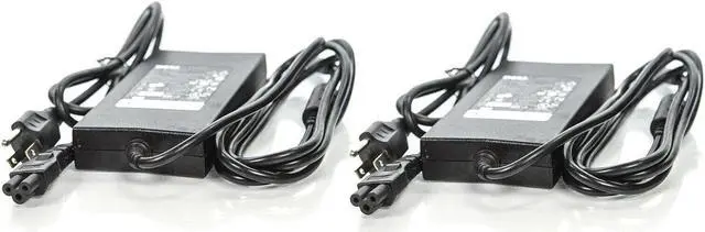Main image of Lot of 2 Genuine OEM Dell 130W 19.5V 6.7A Laptop AC Adapter JU012 WRHKW VJCH5