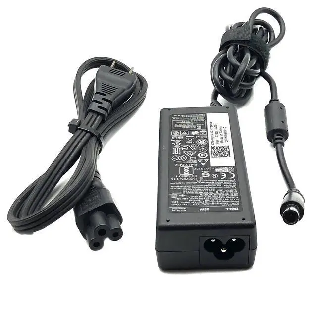 Alt view image 6 of 7 - Genuine Dell AC Adapter For Latitude 3190 5300 7300 7400 Laptop Charger 65W