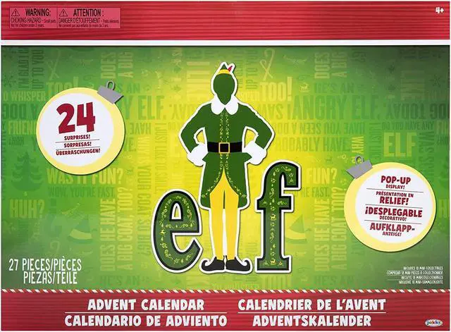 Elf Advent Calendar, Enjoy 24 Days Of Fun Collectible Surprise Figures  Holiday Decor - Newegg.com
