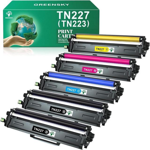 Zell Compatible Toner Cartridge Replacement For Brother Mfc-L3770Cdw  Hl-L3270Cdw Hl-L3290Cdw Hl-L3210Cw Hl-L3230Cdw Mfc-L3710Cw Mfc-L3750Cdw  Printer (5-Pack) 