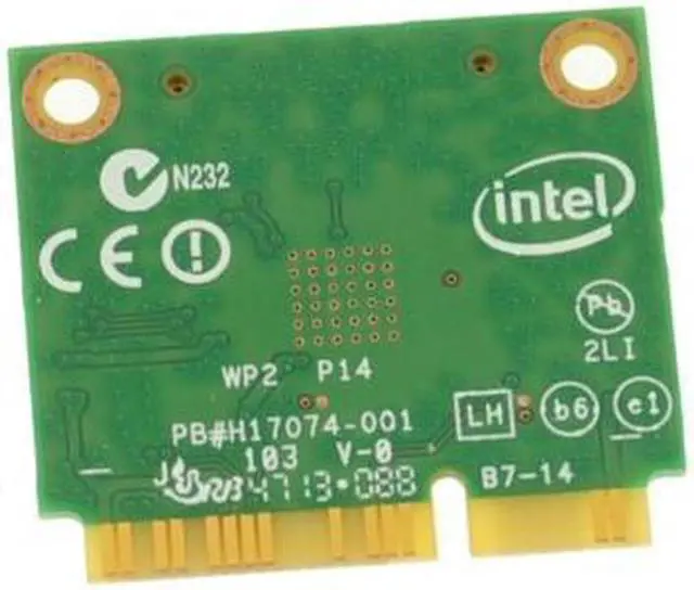 Alt view image 2 of 7 - Genuine Dell Inspiron Wireless-N Mini-Card 7260HMW BN Wifi + BT 4.0 Y74H6 0Y74H6