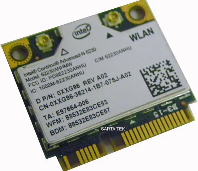 Main image of DELLOEM Genuine  ULTRABOOK XPS 13 L321X 13.3" WIRELESS WIFI CARD 62230ANHMW XXG96 0XXG96