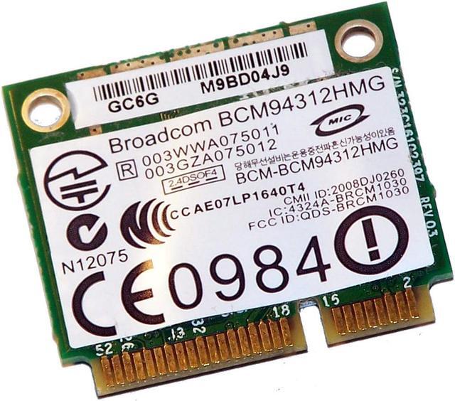 Main image of Genuine OEM Dell Inspiron 1545 Laptop Wireless Half Wifi MiniCard KW770 0KW770 BCM94312HMG