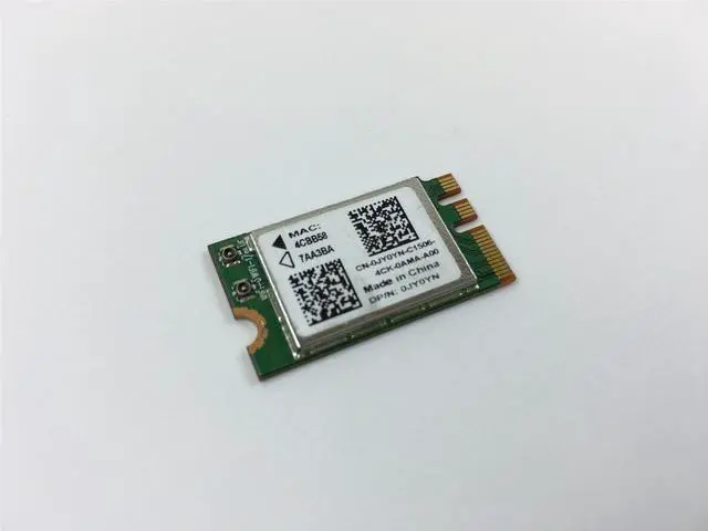 Alt view image 2 of 5 - Genuine Dell DW1707 WiFi Wireless Bluetooth 4.0 Mini PCI-E Card JY0YN 0JY0YN
