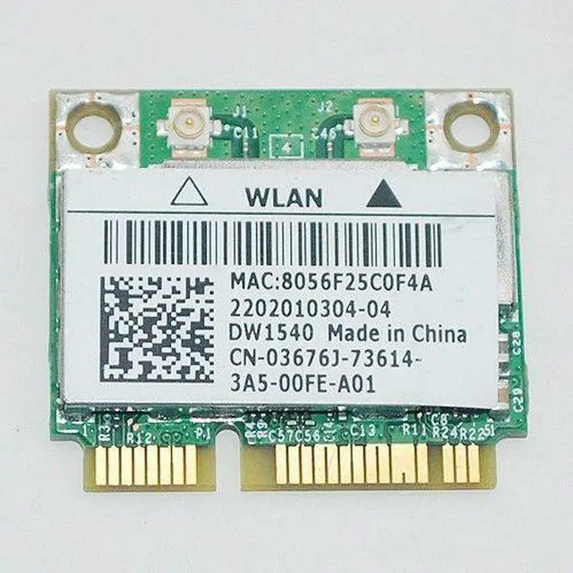 Alt view image 2 of 2 - OEM Dell Latitude E6430 WLAN Wireless Half Mini PCI-E WiFi Card 3676J 03676J