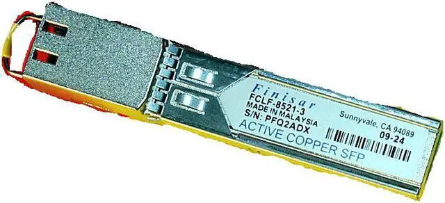 Main image of Genuine Finisar Transceiver FCLF-8521-3 Copper 1000Base-T SFP