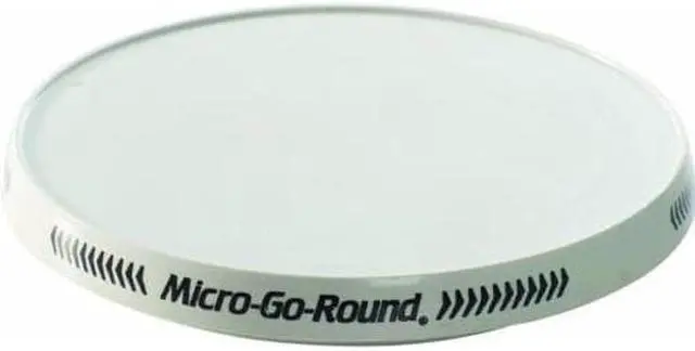 Alt view image 5 of 9 - Nordic Ware 10-in. Microwave Micro-Go-Round Turntable for Microwave, White