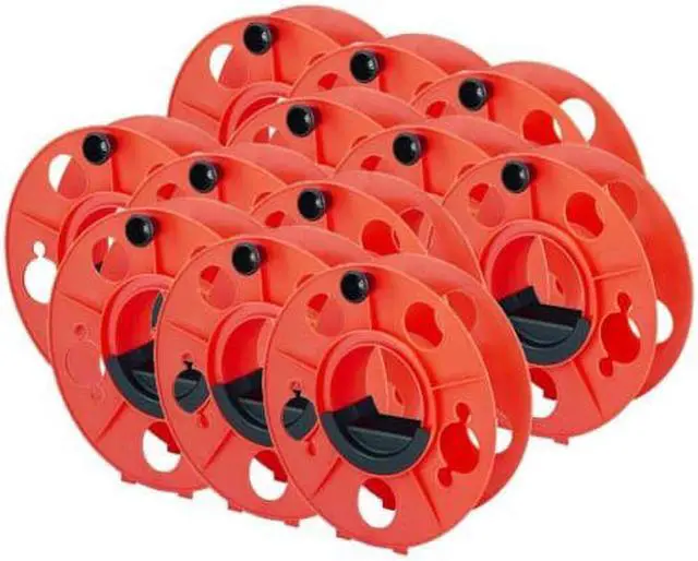 Alt view image 4 of 11 - BAYCO KW-110 Cord Storage Reel, Hand Operated, 16 AWG, Orange Reel Color, No