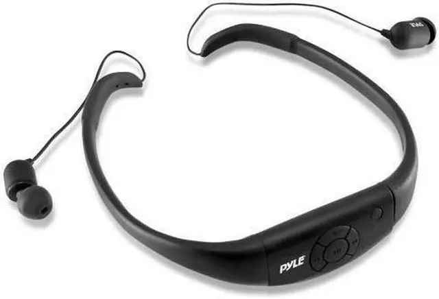 Alt view image 3 of 11 - Pyle PSWP8BK Active Action Waterproof MP3 Player