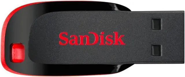 Alt view image 2 of 2 - SanDisk 64 GB x2=128GB Cruzer Blade USB Flash Drive Memory Stick Black SDCZ50