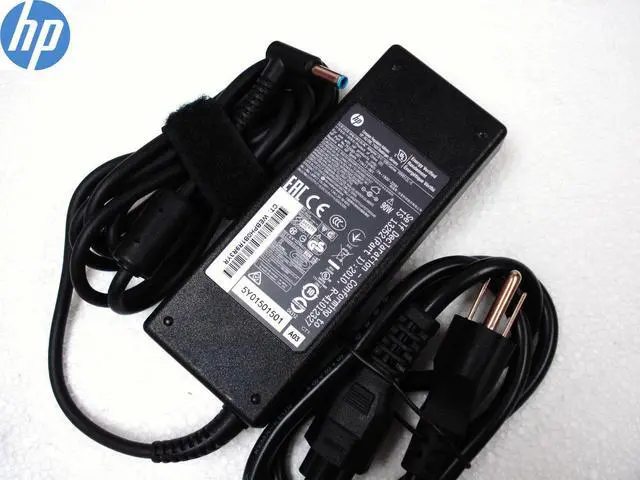 Alt view image 2 of 6 - Original HP 90W 19.5V 4.62A Charger 709986-003 753560-004 710413-001 Blue Tip