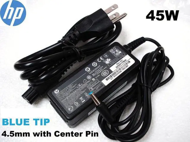 Main image of Original Genuine OEM HP 45W 240 245 250 255 G3 G4 G5 G6 AC Adapter Blue Tip NEW