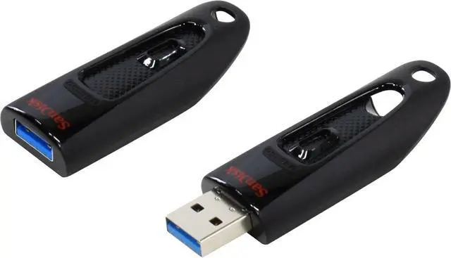 Alt view image 3 of 3 - SanDisk 32GB USB 3.0 ultra CZ48 32G FLASH DRIVE 100MB/s  SDCZ48-032G +Lanyard