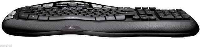 Alt view image 4 of 6 - Logitech Wireless Keyboard K350 w/ USB Unifying Receiver - Black 920-001996