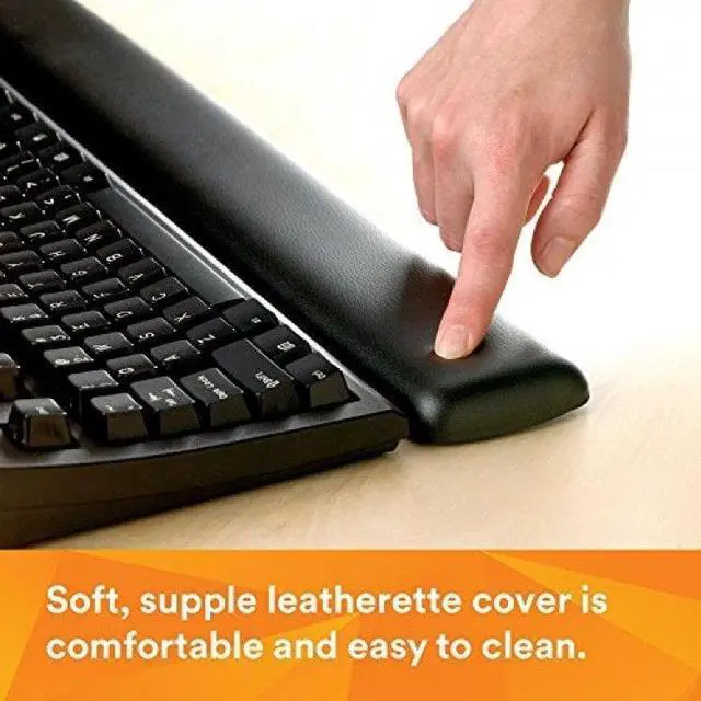 Alt view image 2 of 4 - 3M Gel Wrist Rest for Keyboard and Mouse, Soothing Gel Comfort with Durable,