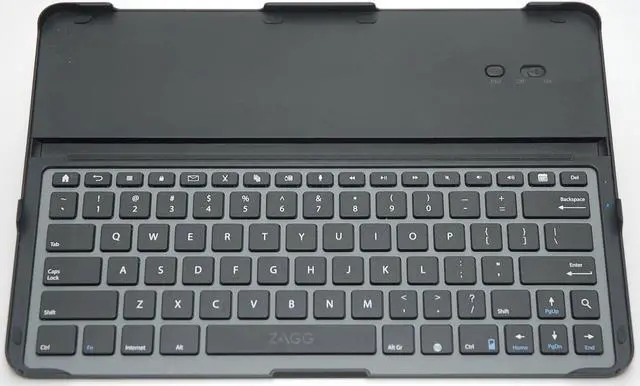 Alt view image 3 of 6 - NEW Zagg Cover-Fit Samsung Galaxy Tab/Note Pro 12.2" Ultra-Thin Keyboard Cover