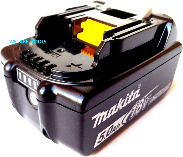 Alt view image 11 of 16 - Makita LXT®, Battery, Li-Ion, For Use With Makita 18V Cordless Tools, 5.0Ah