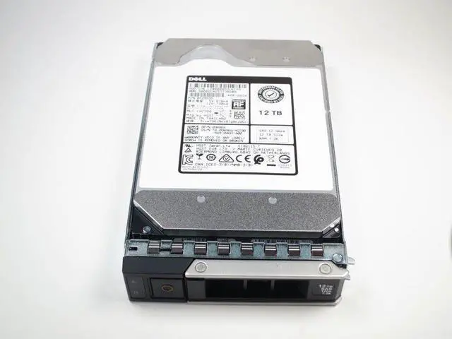 Main image of 9HXK6 DELL 12TB 7.2K SAS 3.5" 12Gb/s HDD 14GEN 512e FOR PE R640 R740 R740XD R940