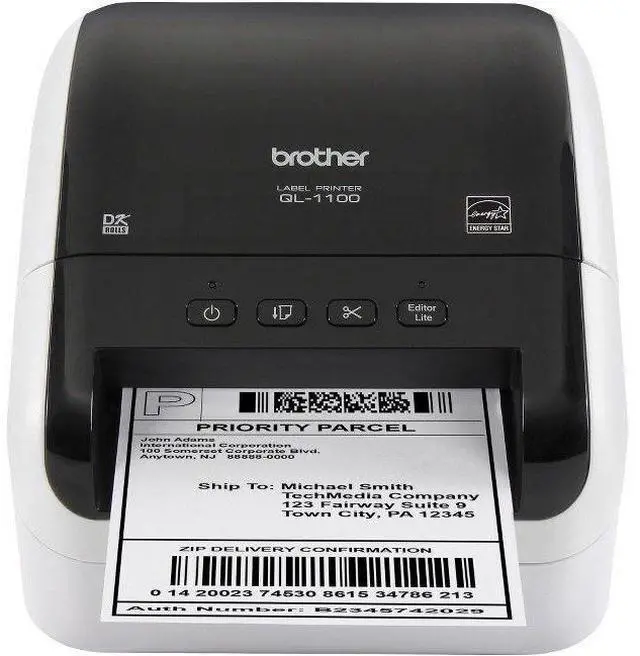 Main image of Brother QL-1100 Wide Format Professional Thermal Label Printer
