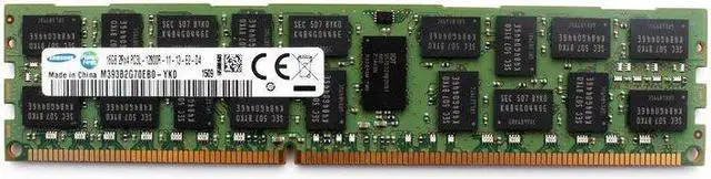 Alt view image 2 of 2 - Supermicro Certified MEM-DR316L-SL06-ER16 Samsung 16GB DDR3-1600 ECC REG DIMM