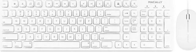 Main image of Macally Keyboard & Mouse - Usb Cable 103 Key - Usb Cable Optical - (mkeyecombo)