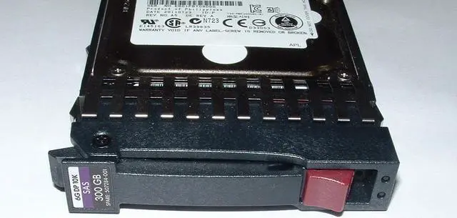 Alt view image 4 of 4 - HP 507284-001 - 300GB 6G DP 10K 2.5" SAS Hard Drive with Tray