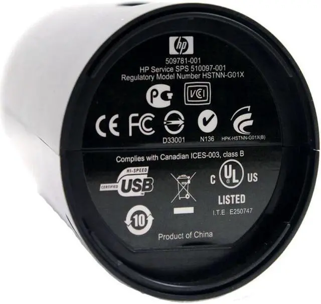 Alt view image 6 of 6 - HP HSTNN-G01X USB 2.0 Essential Port Replicator Docking Station RJ-45 509782-001