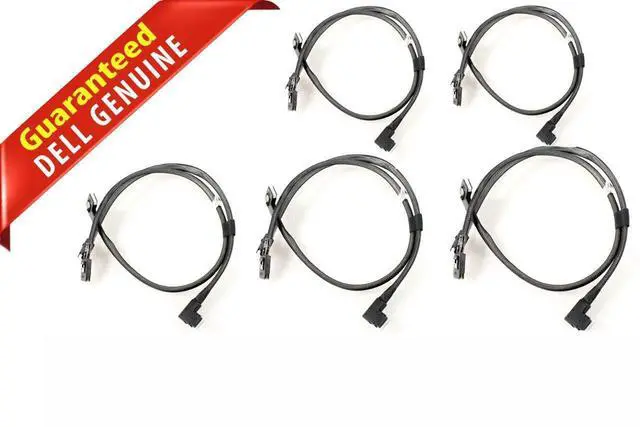 Main image of (NOT FOR HOME PC!) Lot Of 5 Dell PowerEdge R620 Mini SAS for Perc 8 Backplane Cable R1RNV 7Y0N6