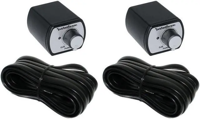 Alt view image 3 of 7 - Rockford Fosgate PEQ Remote Punch EQ Bass Treble Knob