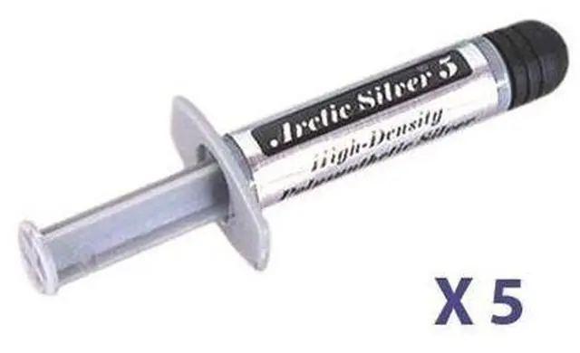 Main image of Arctic Silver Arctic Silver 5 Thermal Compound 3.5 Gram - Lot of 5 AS5-3.5G X5