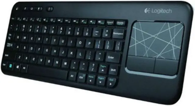 Alt view image 2 of 3 - Logitech K400 Wireless Touch Keyboard with Built-In Multi-Touch Touchpad