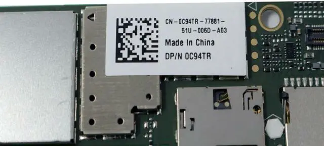 Alt view image 5 of 5 - OEM Genuine Dell Venue 7 3730 16GB Tablet Motherboard 9KCDV C94TR