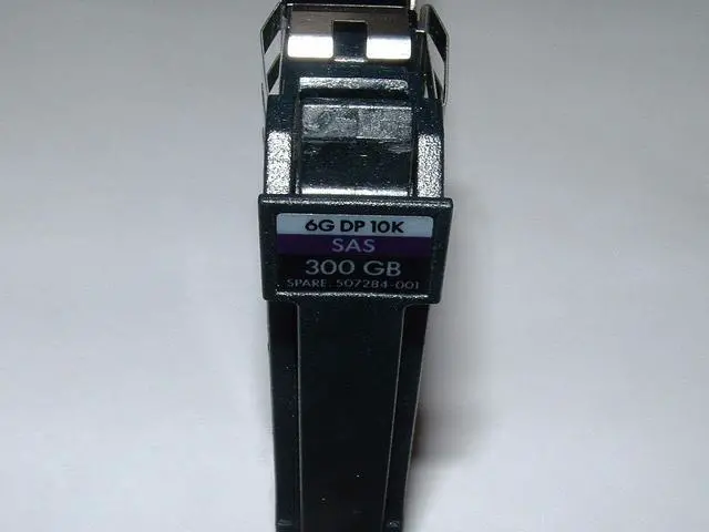 Alt view image 3 of 4 - HP 507284-001 - 300GB 6G DP 10K 2.5" SAS Hard Drive with Tray