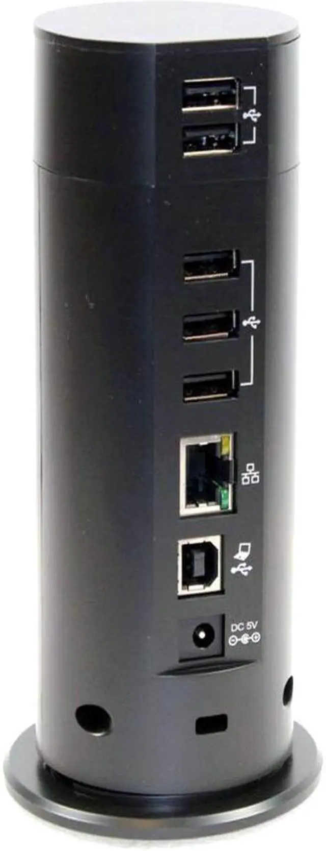Alt view image 2 of 6 - HP HSTNN-G01X USB 2.0 Essential Port Replicator Docking Station RJ-45 509782-001