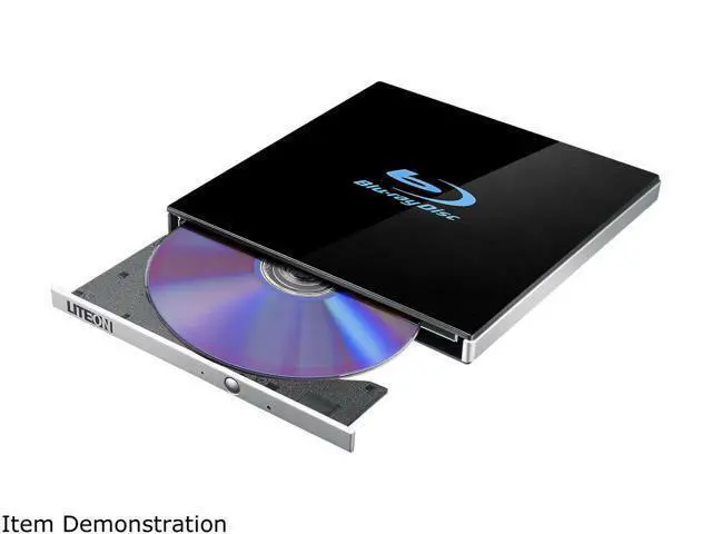 Alt view image 6 of 6 - LITE-ON External Ultra-Slim Portable BD Writer, USB 3.0, UHD - Model EB1