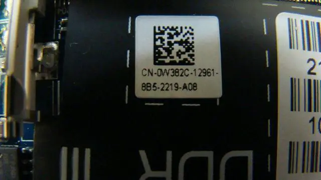 Alt view image 4 of 5 - Dell OEM Latitude E4200 Laptop System Mainboard Latitude On  Motherboard W382C