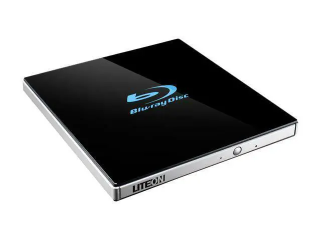 Alt view image 3 of 6 - LITE-ON External Ultra-Slim Portable BD Writer, USB 3.0, UHD - Model EB1