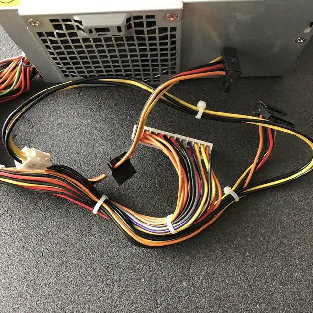Alt view image 3 of 6 - Dell Optiplex 3010 7010 9010 390 250W Power Supply 6MVJH K2H58 FY9H3 HY6D2 G4V10