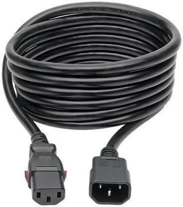 Alt view image 2 of 4 - Tripp Lite Power Extension Cord Heavy Duty C14 to Locking C13 M/F 15A 6ft (P005-