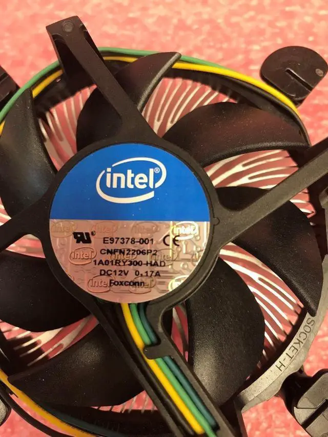 Alt view image 2 of 3 - Intel E97378-001 LGA1156 LGA1155 LGA1150 LGA1151 PWM CPU Heatsink Fan Cooler