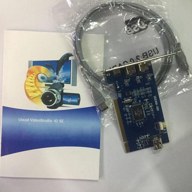 Alt view image 4 of 5 - Digital PCI Firewire Analog Video/Audio IEEE-1394 Capture Card w/ 10SE Software