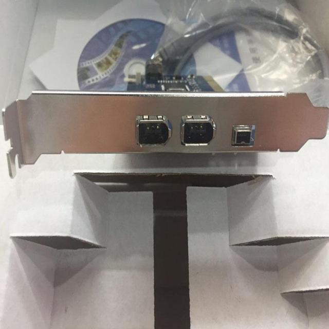Alt view image 5 of 5 - Digital PCI Firewire Analog Video/Audio IEEE-1394 Capture Card w/ 10SE Software
