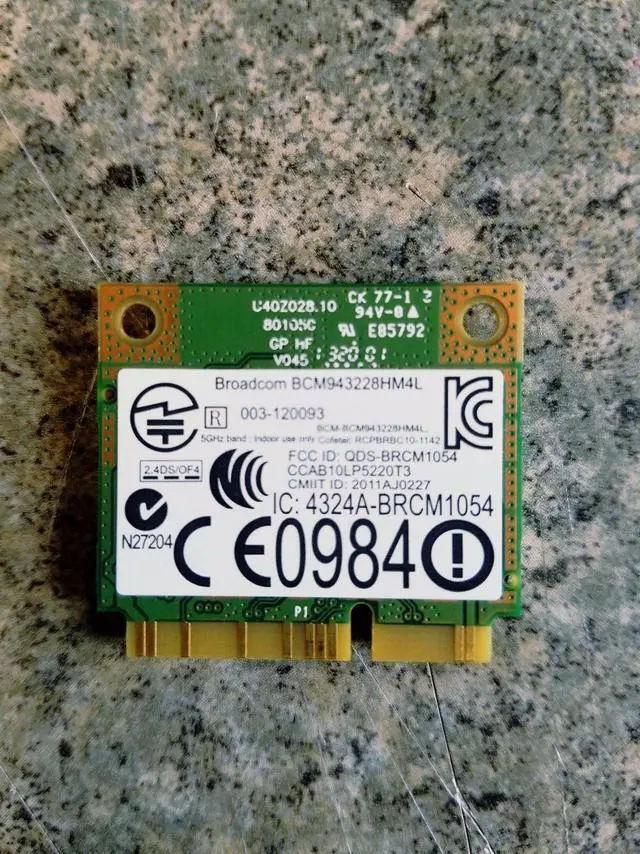 Alt view image 2 of 3 - Genuine Dell Latitude E6530 E6430 E6330 Wifi Wireless Card 3676J 03676J