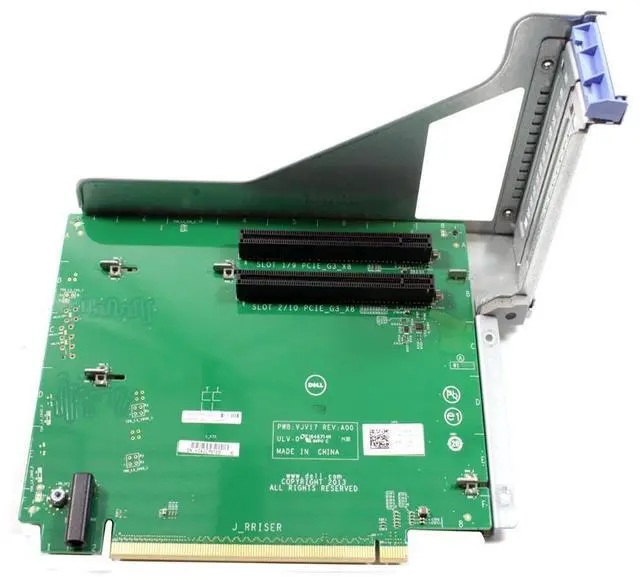 Alt view image 4 of 7 - Dell PowerEdge R920 Server 2 Slot PCI-E x8 G3 Riser Card 5G4C6 CY88X