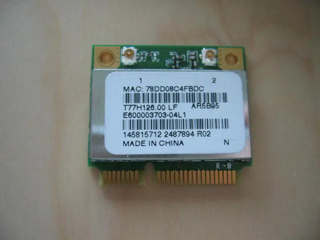 Main image of Sony VAIO VPCY Series Wireless WIFI Card T77H126.20 AR5B95 TESTED GOOD