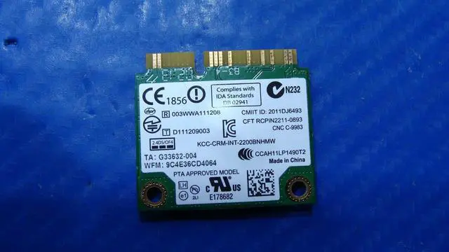 Alt view image 3 of 3 - Lenovo ThinkPad 12.5" X230 Wireless Wifi Card 60Y3295 2200BNHMW 20200048 GLP*