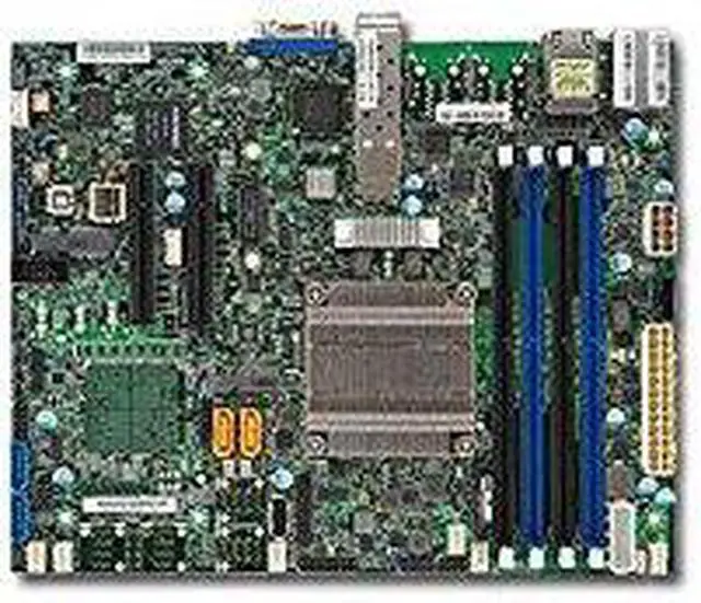 Alt view image 3 of 4 - Supermicro X10SDV-2C-TP4F-O Intel Pentium D-1508/ DDR4/ SATA3&USB3.0/ V&4GbE/ FlexATX Motherboard & CPU Combo