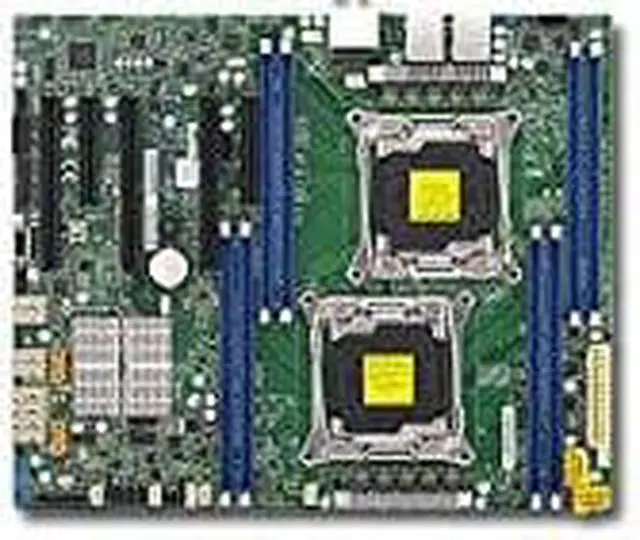 Alt view image 4 of 8 - Supermicro MBD-X10DAL-I-B E5-2600 v3 with R3 Socket DDR4 SATA PCI-Express ATX Motherborad